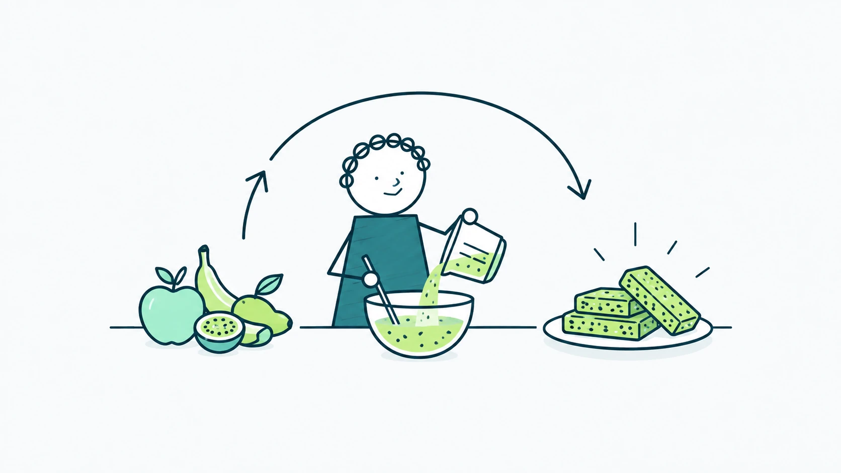 Ilustración editorial sobre qué es el upcycling alimentario y cuándo puede convertirse en negocio