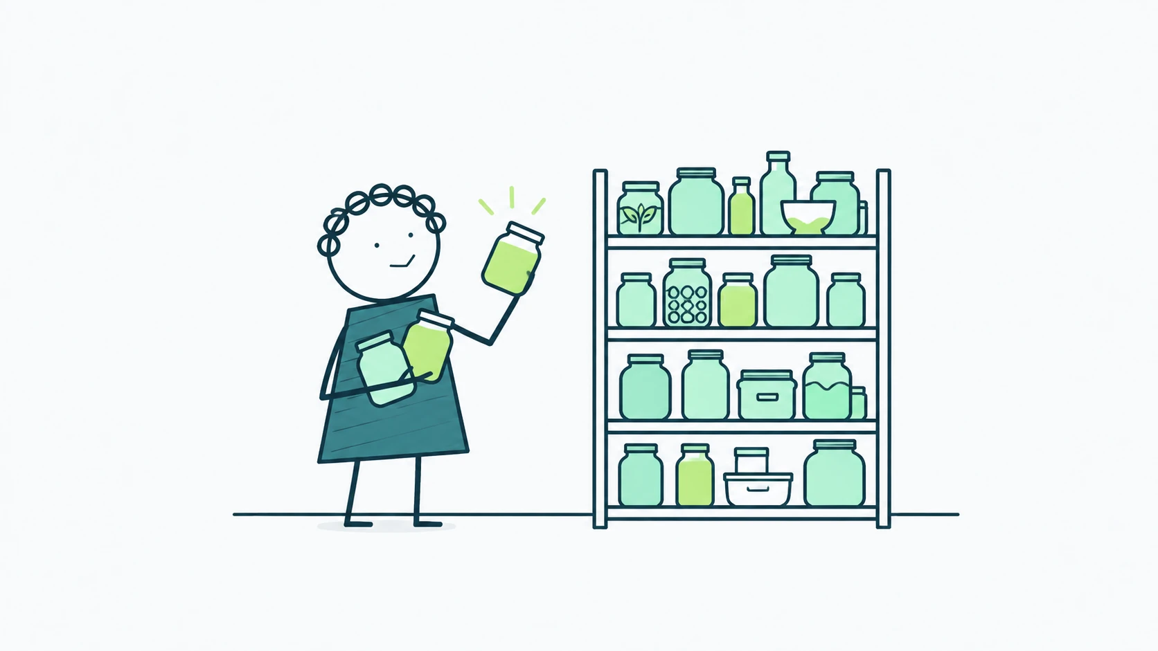 Ilustración editorial sobre tener menos referencias puede abrir espacio para innovar mejor